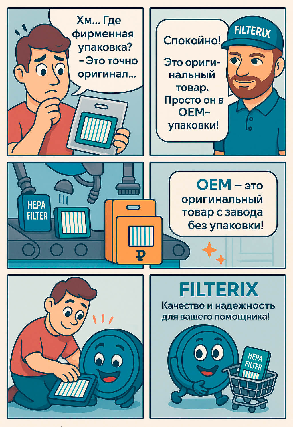 фото: FILTERIX — качественные аксессуары и запчасти для пылесоса
