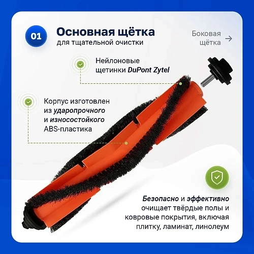 Купить набор для Xiaomi G1, Viomi V3 Max, Tefal Serie 95 и др. — Filterix Набор для Xiaomi G1, Viomi V3 Max, Tefal Serie 95