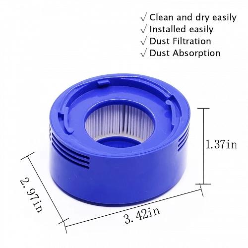 Фильтры HEPA для Dyson V7 (SV11) / V8 (SV10) 2 шт 