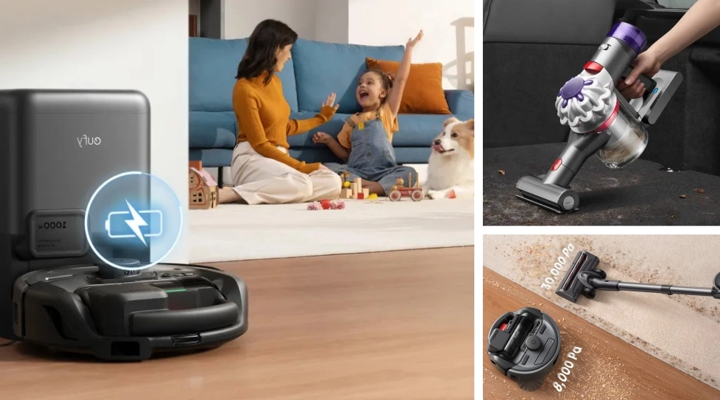 Eufy 3-in-1 E20 пылесос 3 в 1 и мини-пылесос Dyson Car+Boat фото: Eufy 3-in-1 E20 пылесос 3 в 1 и мини-пылесос Dyson Car+Boat