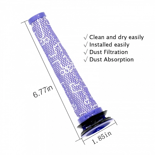 Фильтры HEPA для Dyson V7 (SV11) / V8 (SV10) 2 шт 