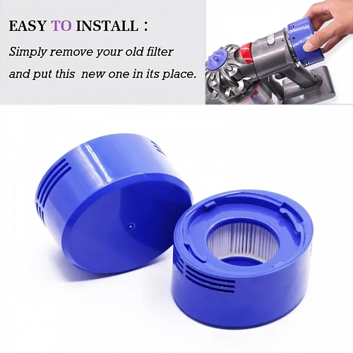 Фильтры HEPA для Dyson V7 (SV11) / V8 (SV10) 2 шт 