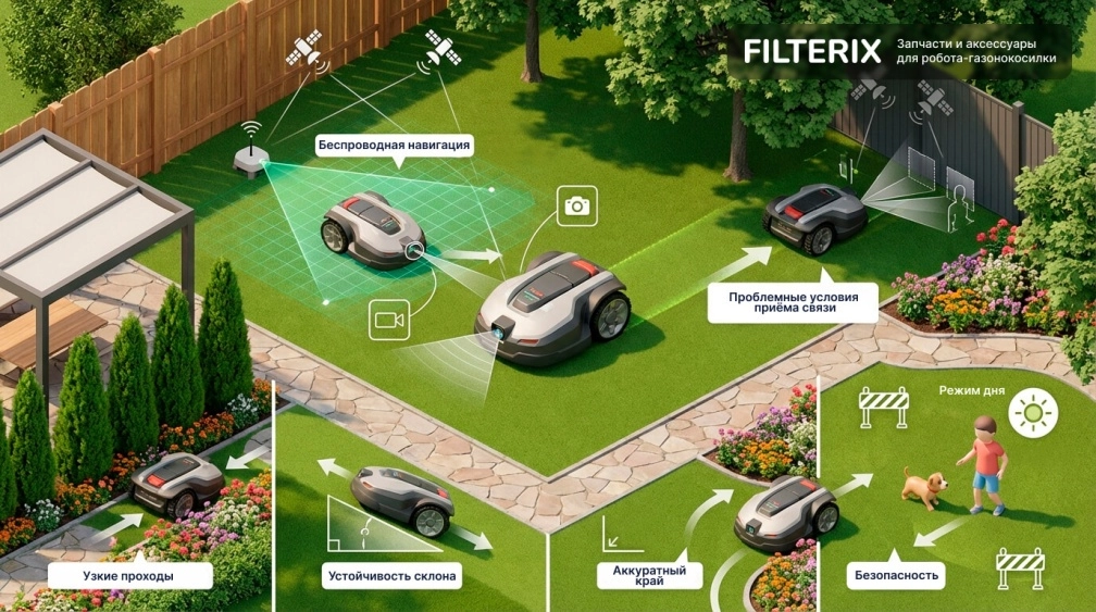 фото: Как выбрать робота-газонокосилку в 2026