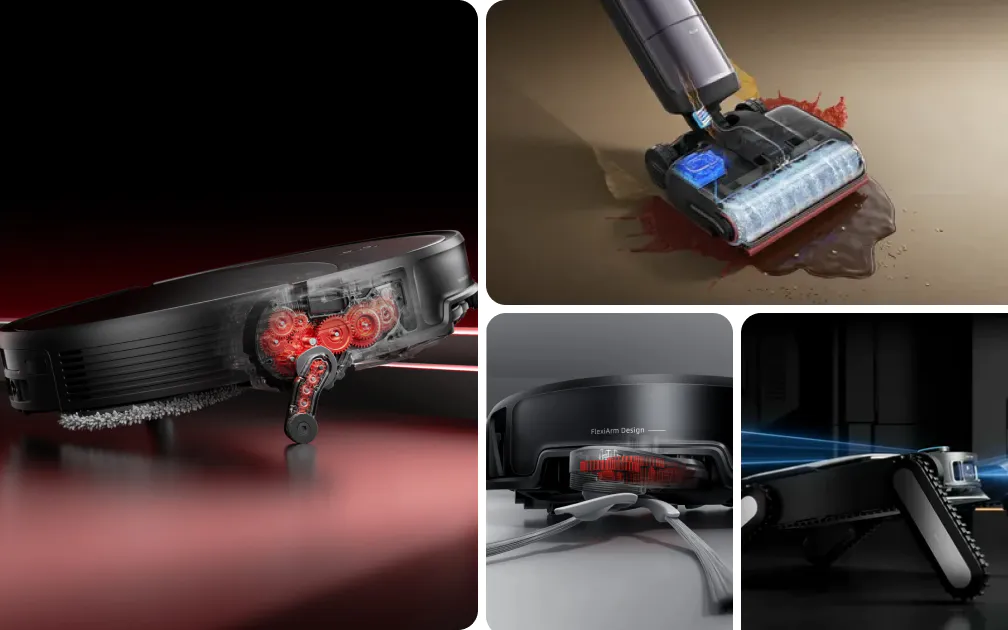 Roborock Saros 20 и Dreame H16 Pro Steam