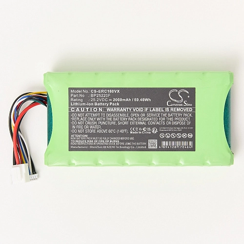 Аккумулятор для Midea VSS1800 - CS-ERC180VX, АКБ Аккумулятор для Midea VSS1800 - CS-ERC180VX, Li-ion, 2000 mAh