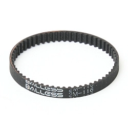 Зубчатый ремень для турбощетки (роликовой щетки) вертикального пылесоса: HTD 2M-116-4, 58 зубьев Зубчатый ремень для турбощетки (роликовой щетки) вертикального пылесоса: HTD 2M-116-4, 58 зубьев