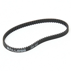 Зубчатый ремень для турбощетки (роликовой щетки) вертикального пылесоса: HTD 2M-162-4, 81 зуб