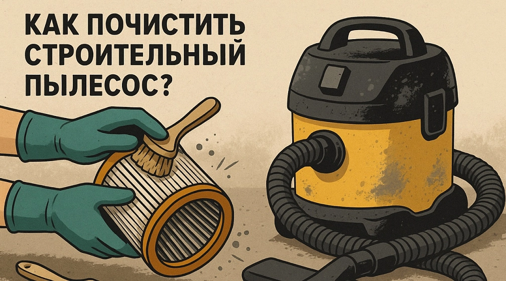 фото: Как почистить строительный пылесос: пошаговая инструкция по уходу