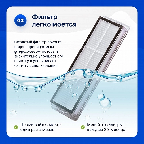 Фильтры для Mijia Omni 1S, 1C, Dreame F9, L10s Pro