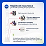 фото: Напольная белая стойка для вертикального пылесоса