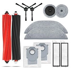 фото: Комплект для Roborock S8 Max Ultra, S8 MaxV Ultra - щетки, МОП, фильтры, мешки