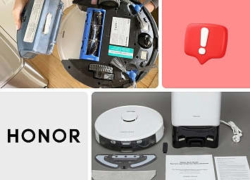 фото: Ошибки робота-пылесоса Honor – полное руководство по устранению неисправностей