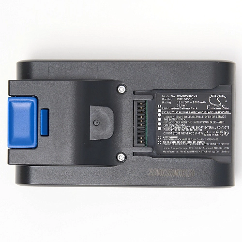 Аккумулятор Redmond RV-UR365 - Li-ion, 2000 mAh | Filterix Аккумулятор для Redmond RV-UR365 - Li-ion, 2000 mAh