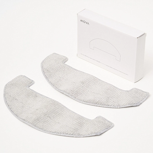 МОП, салфетка для Midea VCR S6+, Dreame Trouver E10, E20 (Pro, Plus, Pro Plus) - 2 шт