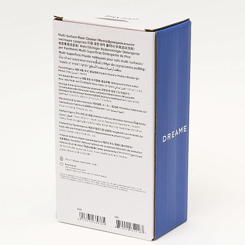 Купить средство Dreame 500 мл для моющих пылесосов | Оригинал Моющее средство Dreame 500 мл Оригинал 100%