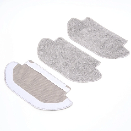 Салфетка Xiaomi Mi 2S, Mop P, Viomi V2 Pro - 3 шт, оригинал МОП, салфетка Xiaomi Mi Robot Vacuum 2S, Mop P, Viomi V2 Pro и др. - 3 шт, оригинал