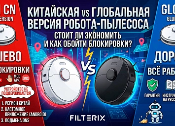 фото: Китайская vs Глобальная версия робота-пылесоса: Стоит ли экономить и как обойти блокировки?