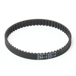 Зубчатый ремень для турбощетки (роликовой щетки) вертикального пылесоса: HTD 2M-120-4, 60 зубьев Зубчатый ремень для турбощетки (роликовой щетки) вертикального пылесоса: HTD 2M-120-4, 60 зубьев