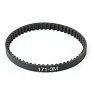 Зубчатый ремень для турбощетки (роликовой щетки) вертикального пылесоса: HTD 3M-171-5, 57 зубьев