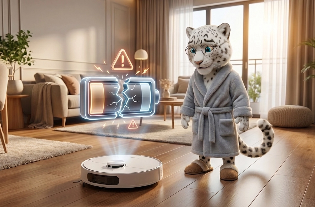 Ошибка аккумулятора: Почему робот-пылесос выключается и как выбрать новую батарею