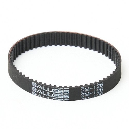 Зубчатый ремень для турбощетки (роликовой щетки) вертикального пылесоса: HTD 2M-126-6, 63 зуба