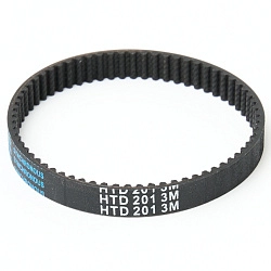 Зубчатый ремень для турбощетки (роликовой щетки) вертикального пылесоса: HTD 3M-201-8, 67 зубьев