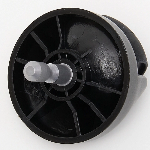 Колесо переднее (ведущее) для Xiaomi Mop P, 2S, 3C, S10, Mijia LDS, Viomi V2/V3 - черное, оригинал