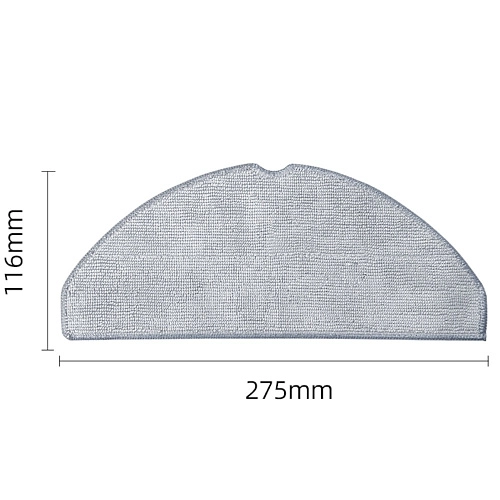 Купить салфетки для Mi E10, E10С, E12 | МОП, 2 шт МОП для Mi Robot Vacuum E10 / E10С / E12 и др