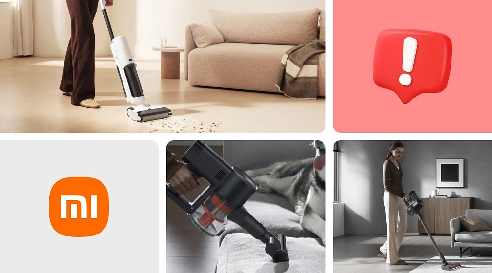 Ошибки вертикального пылесоса Xiaomi фото: Ошибки вертикального пылесоса Xiaomi