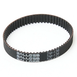 Зубчатый ремень для турбощетки (роликовой щетки) вертикального пылесоса: HTD 2M-136-6, 68 зубьев