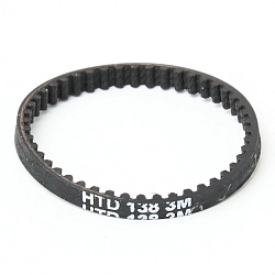 Зубчатый ремень для турбощетки (роликовой щетки) вертикального пылесоса: HTD 3M-138-4, 46 зубьев