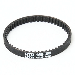 Зубчатый ремень для турбощетки (роликовой щетки) вертикального пылесоса: HTD 3M-165-5, 55 зуба Зубчатый ремень для турбощетки (роликовой щетки) вертикального пылесоса: HTD 3M-165-5, 55 зуба