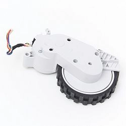 фото: Левое колесо для Roborock Q8 / Q8 Plus - белое, оригинал