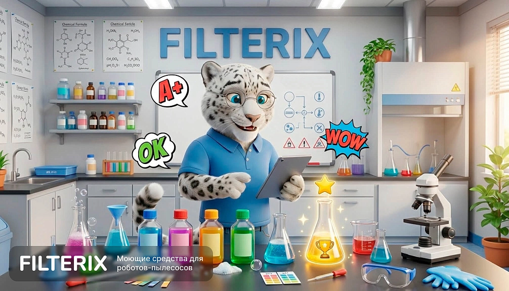 фото: Моющее средство для робота-пылесоса