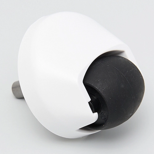 Колесо переднее, ведущее для Xiaomi Mop P, 2S, 3C, S10, Viomi V2/V3, Mijia LDS - белое, оригинал