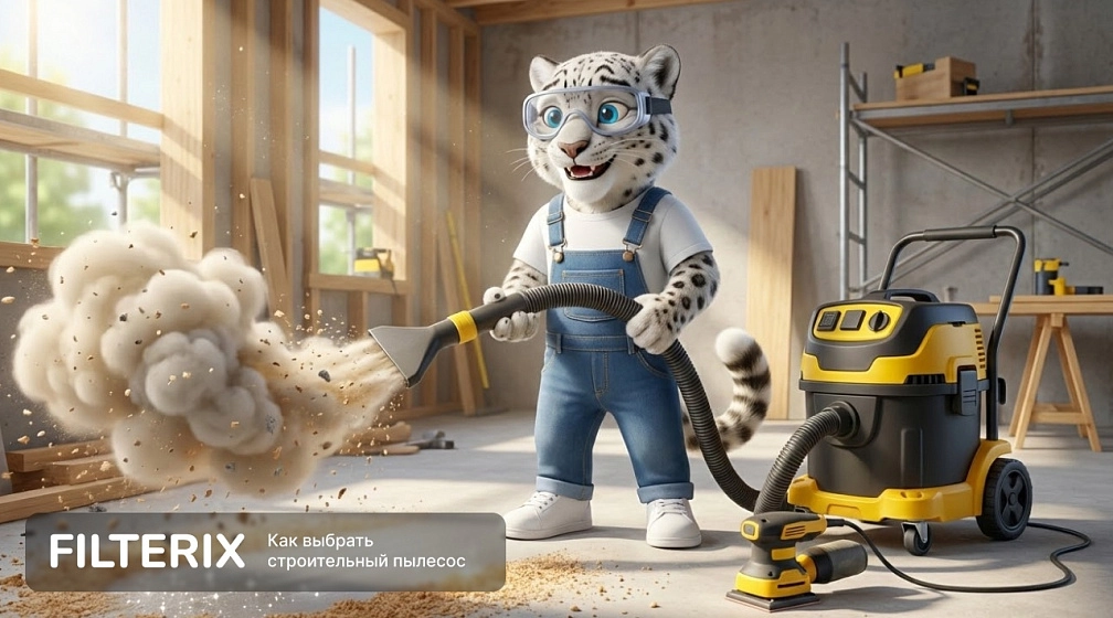 Как выбрать строительный пылесос: большой гайд от Filterix фото: Как выбрать строительный пылесос: большой гайд от Filterix