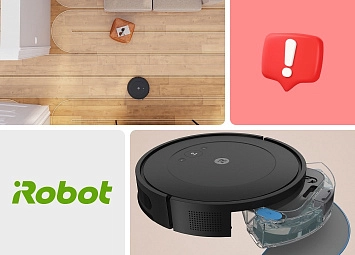 фото: Ошибки робота-пылесоса Roomba – причины и способы устранения