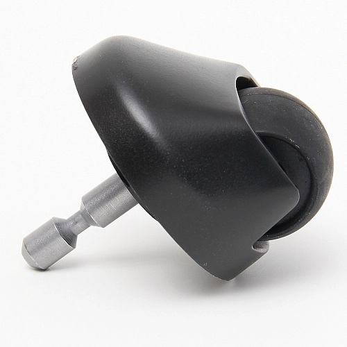 Колесо переднее (ведущее) для Xiaomi Mop P, 2S, 3C, S10, Mijia LDS, Viomi V2/V3 - черное, оригинал