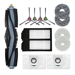 Комплект для Ecovacs Deebot X1 Omni, Bork V830 - мешки, щетки, МОП, фильтры фото: Комплект для Ecovacs Deebot X1 Omni, Bork V830 - мешки, щетки, МОП, фильтры