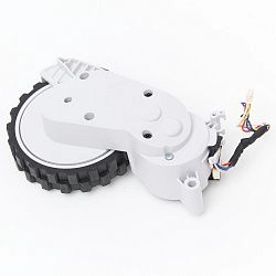 фото: Правое колесо для Roborock Q8 / Q8 Plus - белое, оригинал