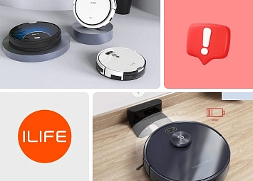 фото: Ошибки робота-пылесоса Ilife: расшифровка и практические решения