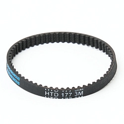 Зубчатый ремень для турбощетки (роликовой щетки) вертикального пылесоса: HTD 3M-177-6, 59 зубьев Зубчатый ремень для турбощетки (роликовой щетки) вертикального пылесоса: HTD 3M-177-6, 59 зубьев