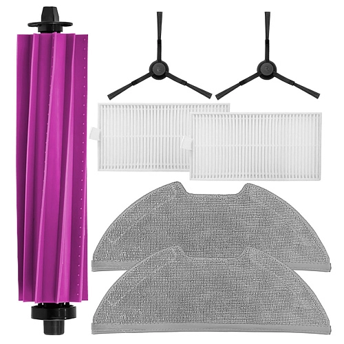 Комплект аксессуаров для Midea VCR S20 Plus - щетки, HEPA фильтры, МОП