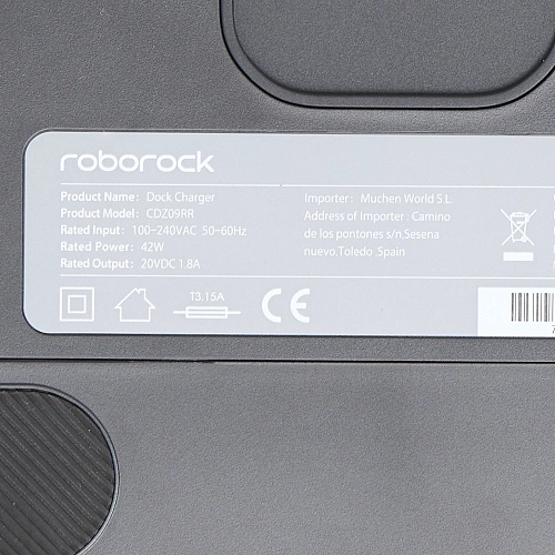 Док-станция CDZ09RR для Roborock S5 Sweep One (S50, S51, S52, S55), S5 Max, S6, S6 MaxV (9.010343)