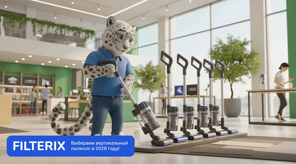 фото: Как выбрать вертикальный пылесос в 2026 году - советы Filterix