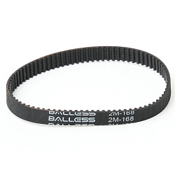 Зубчатый ремень для турбощетки (роликовой щетки) вертикального пылесоса: HTD 2M-168-6, 84 зуба