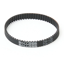 Зубчатый ремень для турбощетки (роликовой щетки) вертикального пылесоса: HTD 2M-128-5, 64 зуба