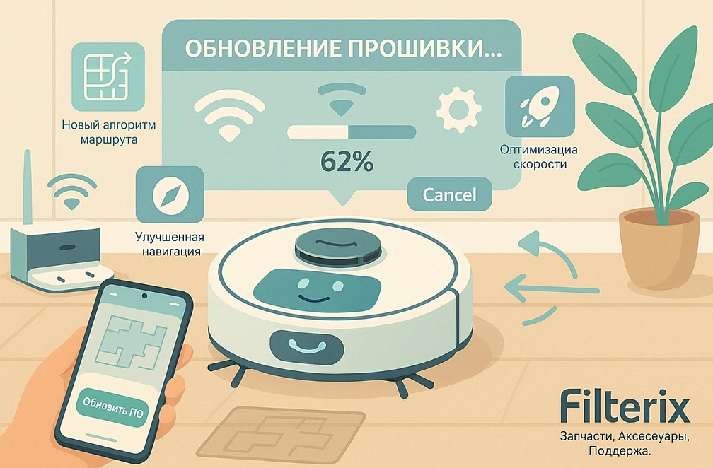 Как обновить робот-пылесос и решить проблемы с его работой фото: Как обновить робот-пылесос и решить проблемы с его работой