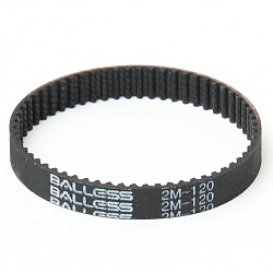 Зубчатый ремень для турбощетки (роликовой щетки) вертикального пылесоса: HTD 2M-120-6, 60 зубьев Зубчатый ремень для турбощетки (роликовой щетки) вертикального пылесоса: HTD 2M-120-6, 60 зубьев