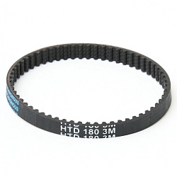 Зубчатый ремень для турбощетки (роликовой щетки) вертикального пылесоса: HTD 3M-180-6, 60 зубьев Зубчатый ремень для турбощетки (роликовой щетки) вертикального пылесоса: HTD 3M-180-6, 60 зубьев
